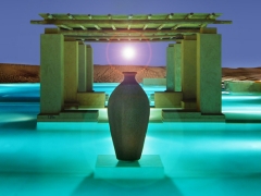 infinity Pool, Dubai Desert Resort